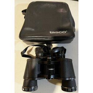 Vintage Tasco 7x35mm Zip Focus 4000 Binoculars w/ Bag
